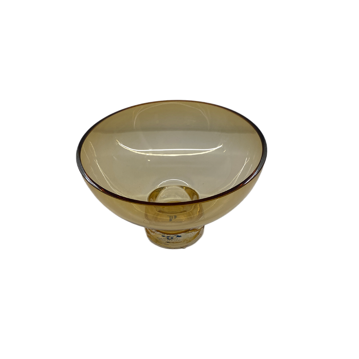 Vaso Vidro Ambar 6058 Formato Taca 
 SR10701