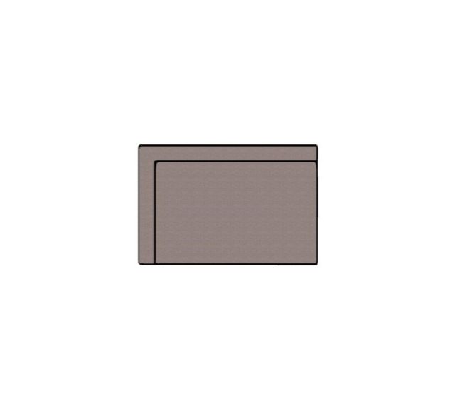 Modulo Fillet Canto Sem Almofadao Canto Esquerdo - 1,35 X 0,90