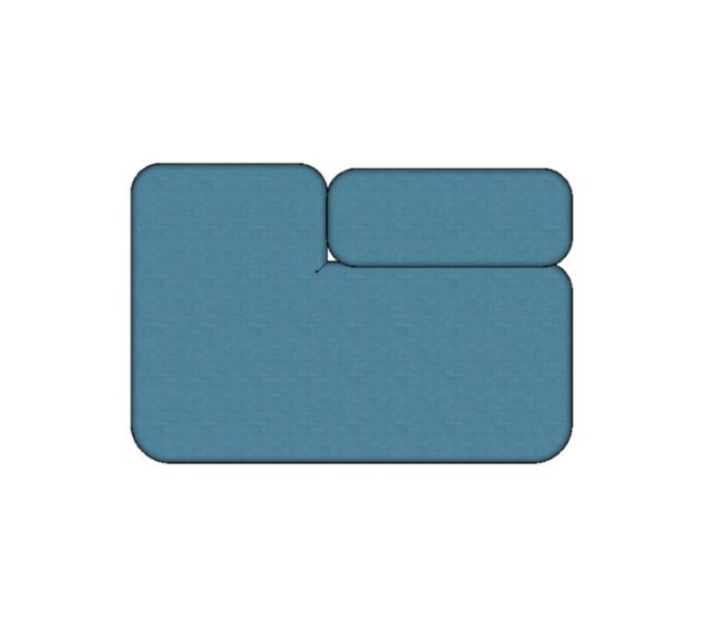 Modulo Sofá Joy Encosto Parcial Esquerdo - EPE135 1,35 X 0,90 X 0,69H