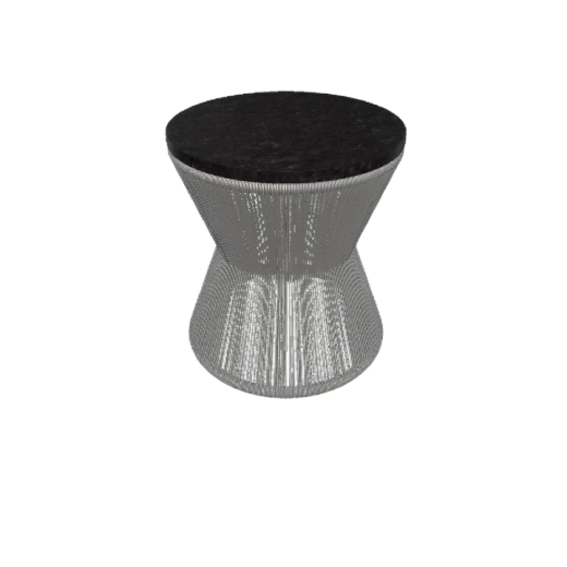 Tamborete Fusion Corda - Granito