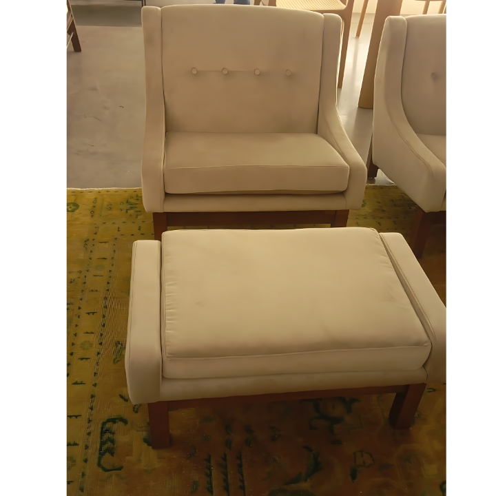 Poltrona Paraty Com Banqueta  SR826