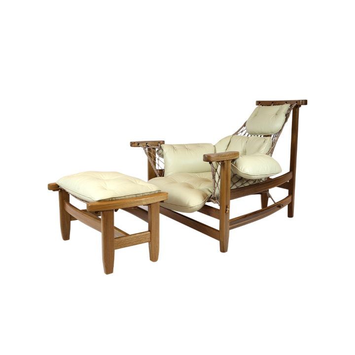 Poltrona Jangada com Banqueta SR10834